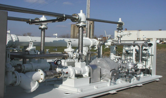 Compressor Lube -Control Oil System for a Refinery